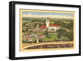 Union Pacific Depot, Boise, Idaho-null-Framed Art Print