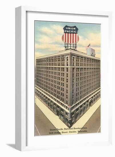 Union Pacific Headquarters, Omaha, Nebraska-null-Framed Art Print