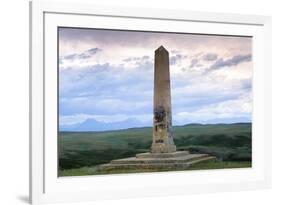 Union Pacific Lewis and Clark Monument, Browning, Montana-Angel Wynn-Framed Photographic Print