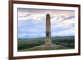 Union Pacific Lewis and Clark Monument, Browning, Montana-Angel Wynn-Framed Photographic Print