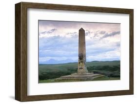Union Pacific Lewis and Clark Monument, Browning, Montana-Angel Wynn-Framed Photographic Print