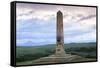 Union Pacific Lewis and Clark Monument, Browning, Montana-Angel Wynn-Framed Stretched Canvas