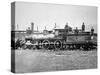 Union Pacific Locomotive No.119 That Pulled the Special Train to the Golden Spike, Utah, c.1869-null-Stretched Canvas