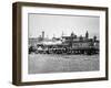 Union Pacific Locomotive No.119 That Pulled the Special Train to the Golden Spike, Utah, c.1869-null-Framed Photographic Print