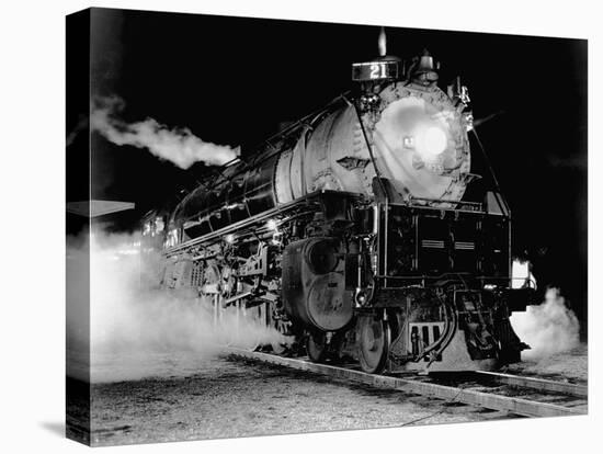 Union Pacific Locomotive-null-Stretched Canvas