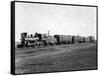 Union Pacific Train Passing-null-Framed Stretched Canvas