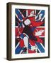 Union Rat-Abstract Graffiti-Framed Giclee Print