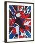 Union Rat-Abstract Graffiti-Framed Giclee Print