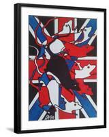 Union Rat-Abstract Graffiti-Framed Giclee Print