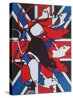 Union Rat-Abstract Graffiti-Stretched Canvas