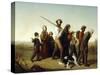 Union Refugees, 1865-George W. Pettit-Stretched Canvas