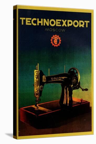 Union Sewing Machines from Technoexport-null-Stretched Canvas