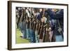 Union Soldiers at the Thunder on the Roanoke Civil War Reenactment in Plymouth, North Carolina-Michael DeFreitas-Framed Photographic Print