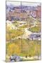 Union Square in Spring-Childe Hassam-Mounted Art Print