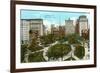 Union Square, New York City-null-Framed Premium Giclee Print