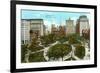 Union Square, New York City-null-Framed Art Print