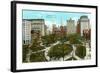 Union Square, New York City-null-Framed Art Print