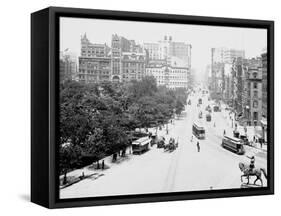 Union Square, New York-null-Framed Stretched Canvas