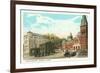 Union Square, Norwich, Connecticut-null-Framed Premium Giclee Print