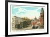 Union Square, Norwich, Connecticut-null-Framed Premium Giclee Print