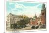 Union Square, Norwich, Connecticut-null-Mounted Premium Giclee Print