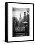 Union Square Park and the Empire State Building View-Philippe Hugonnard-Framed Stretched Canvas