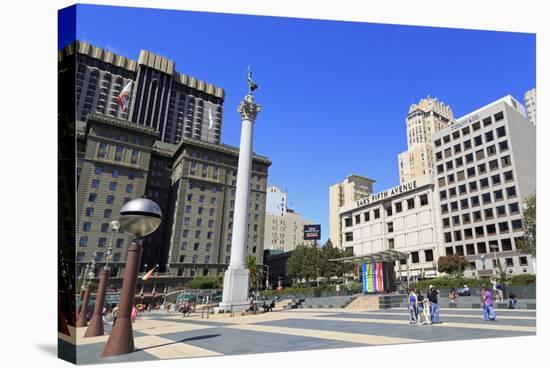 Union Square, San Francisco, California, United States of America, North America-Richard Cummins-Stretched Canvas