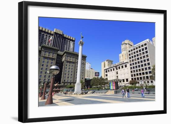 Union Square, San Francisco, California, United States of America, North America-Richard Cummins-Framed Photographic Print