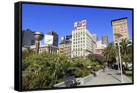 Union Square, San Francisco, California, United States of America, North America-Richard Cummins-Framed Stretched Canvas