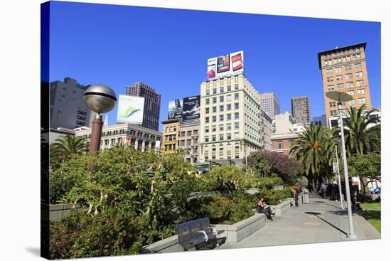 Union Square, San Francisco, California, United States of America, North America-Richard Cummins-Stretched Canvas