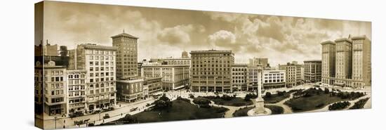 Union Square SF 1911-Mindy Sommers-Stretched Canvas