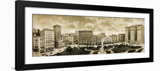 Union Square SF 1911-Mindy Sommers-Framed Giclee Print