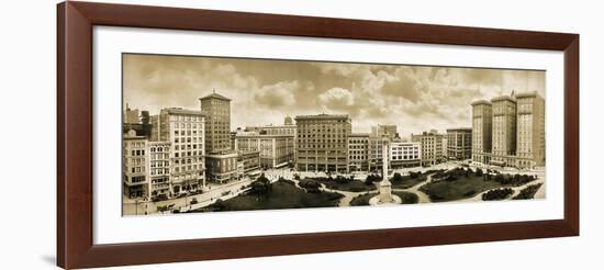 Union Square SF 1911-Mindy Sommers-Framed Giclee Print