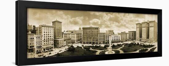 Union Square SF 1911-Mindy Sommers-Framed Giclee Print