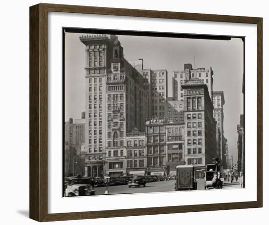 Union Square West, Nos. 31-41, Manhattan-Berenice Abbott-Framed Giclee Print