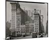 Union Square West, Nos. 31-41, Manhattan-Berenice Abbott-Mounted Giclee Print