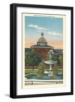 Union Station and Park, Augusta, Georgia-null-Framed Art Print