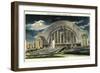 Union Station at Night, Cincinnati, Ohio-null-Framed Art Print