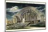 Union Station at Night, Cincinnati, Ohio-null-Mounted Art Print