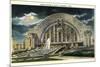 Union Station at Night, Cincinnati, Ohio-null-Mounted Art Print