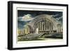 Union Station at Night, Cincinnati, Ohio-null-Framed Premium Giclee Print