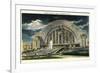 Union Station at Night, Cincinnati, Ohio-null-Framed Premium Giclee Print