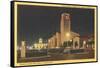 Union Station at Night, Los Angeles, California-null-Framed Stretched Canvas