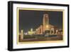 Union Station at Night, Los Angeles, California-null-Framed Art Print