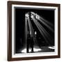 Union Station, Chicago, 1943-Jack Delano-Framed Photo