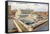 Union Station, Chicago, Illinois-null-Framed Stretched Canvas