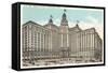 Union Station, Cleveland, Ohio-null-Framed Stretched Canvas