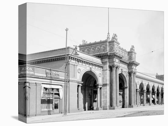 Union Station, Columbus, Ohio-null-Stretched Canvas