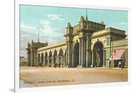 Union Station, Columbus, Ohio-null-Framed Art Print