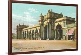 Union Station, Columbus, Ohio-null-Framed Art Print